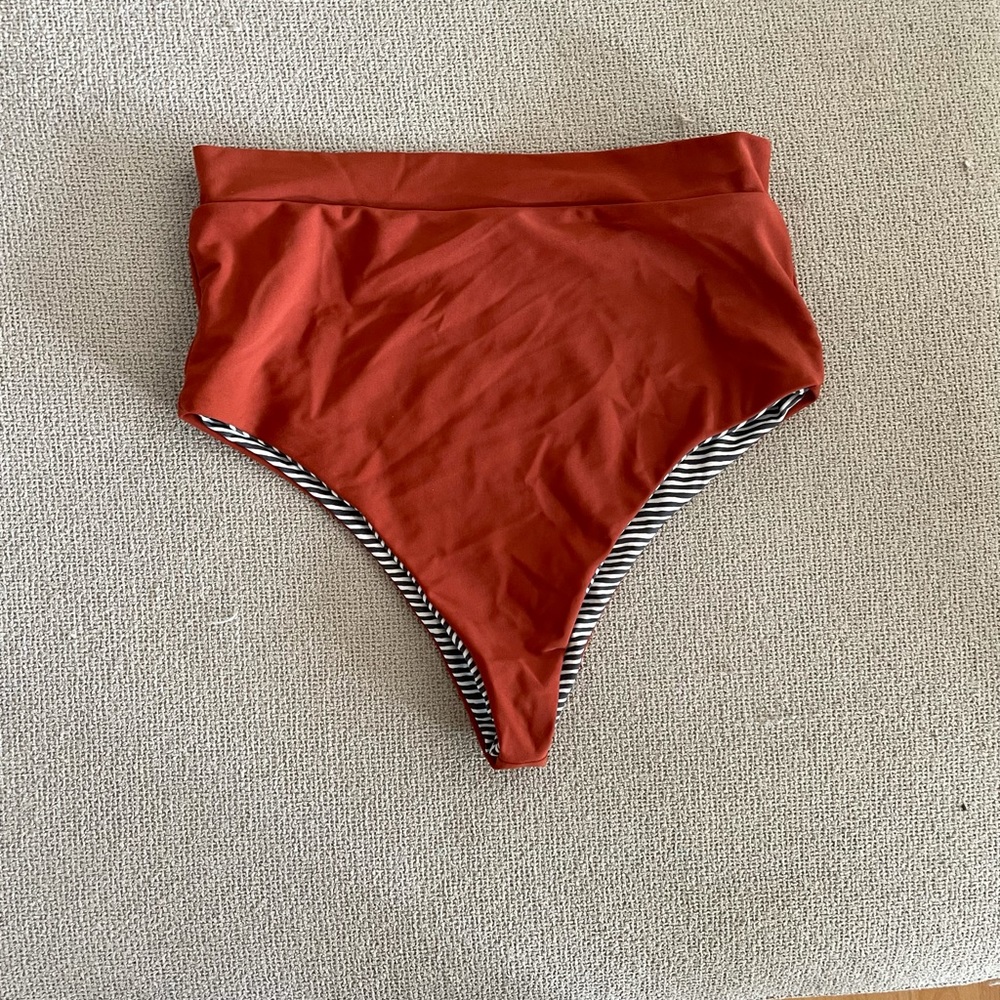 Rove super cheeky high waisted bathing suit bottoms